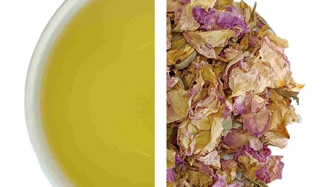 ЗЕЛЕН ЧАЙ. РОЗА, ЖАСМИН, СТЕВИЯ