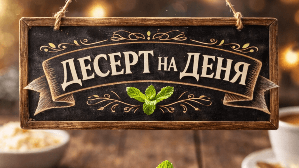 Десерт на деня