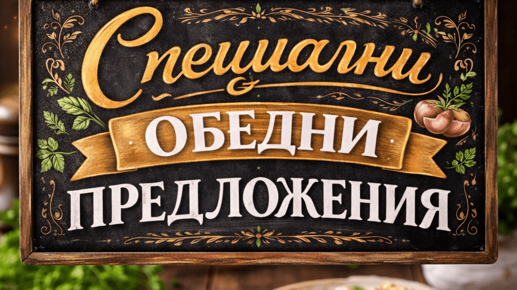 Специални обедни предложения